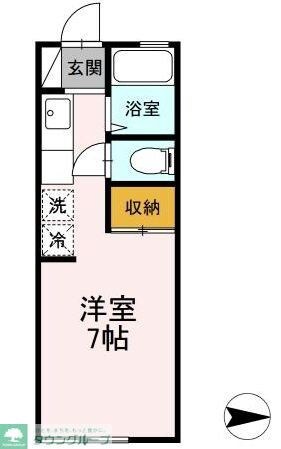 パークヴィラの物件間取画像